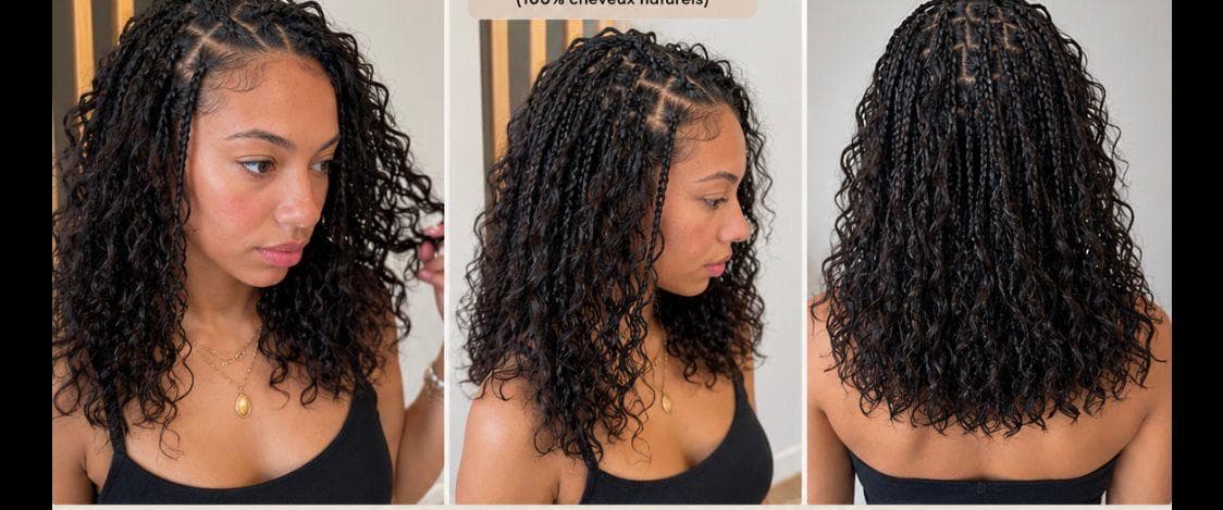 Tresses africaines Salon Mimi — réalisation récente