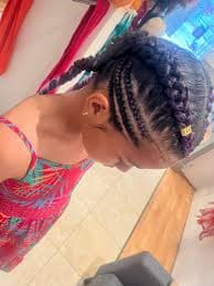 Tresses africaines Salon Mimi Marrakech — box braids